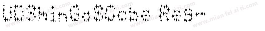 UDShinGoSCcbe Reg字体转换